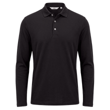 Load image into Gallery viewer, NNT Men's Anti-Bac Polyface L/S Polo - Black

