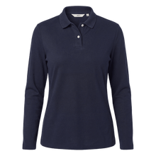 Load image into Gallery viewer, NNT Women's Anti-Bac Polyface L/S Polo - Navy
