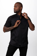 Load image into Gallery viewer, Chef Works Men's Arcadia Chef Jacket - Black
