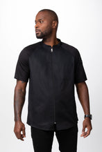 Load image into Gallery viewer, Chef Works Men's Arcadia Chef Jacket - Black
