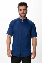 Load image into Gallery viewer, Chef Works Men's Arcadia Chef Jacket - Blue
