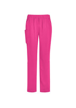 Load image into Gallery viewer, Biz Care Unisex Pink Ribbon Scrub Pants - Pink - 
