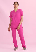 Load image into Gallery viewer, Biz Care Unisex Pink Ribbon Scrub Pants - Pink - 
