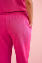 Load image into Gallery viewer, Biz Care Women&#39;s Pink Ribbon Jogger Scrub Pants - Pink - 
