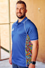 Load image into Gallery viewer, TradeMutt Unisex Rpet Bonza Polo - Blue
