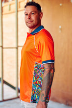Load image into Gallery viewer, TradeMutt Unisex Rpet Bonza Polo - Orange
