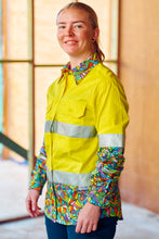Load image into Gallery viewer, TradeMutt Women's Bonza Day/Night Hi Vis Workshirt - Yellow
