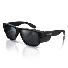 Load image into Gallery viewer, SafeStyle Fusions Matte Black Frame Polarised Lens Safety Glasses - Matte Black
