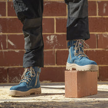 Load image into Gallery viewer, Steel Blue Men's Southern Cross Zip Sided Work Boot - Blue
