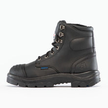 Load image into Gallery viewer, Steel Blue Men's Argyle Zip Scuff Waterproof - Black
