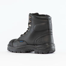 Load image into Gallery viewer, Steel Blue Men's Argyle Zip Scuff Waterproof - Black
