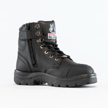 Load image into Gallery viewer, Steel Blue Men's Argyle Zip Scuff Waterproof - Black
