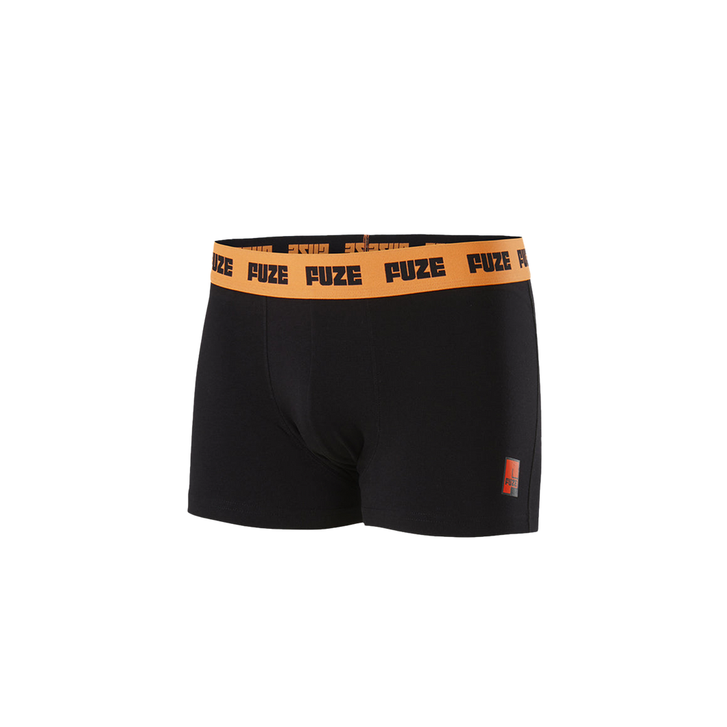 FUZE Men's Underwear 3 Pack - Black - Underwear