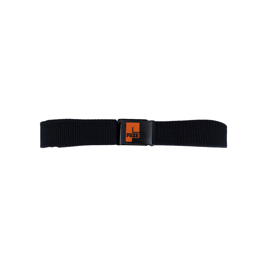 FUZE Unisex Stretch Webbing Belt - Black - Belts