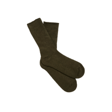 Load image into Gallery viewer, KingGee Men&#39;s Bamboo Work Sock - Olive - Socks
