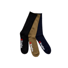 Load image into Gallery viewer, KingGee Men&#39;s Bamboo Work Sock 3 pack - Black/Khaki/Navy - Socks
