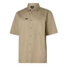 Load image into Gallery viewer, KingGee Men's Tradeform Short Sleeve Overshirt - Khaki
