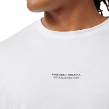 Load image into Gallery viewer, KingGee Men&#39;s Trademark Cotton Tee - White - Tees
