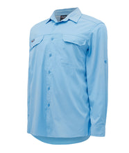 Load image into Gallery viewer, KingGee Men&#39;s Drycool Long Sleeve Shirt - Alaskan Blue
