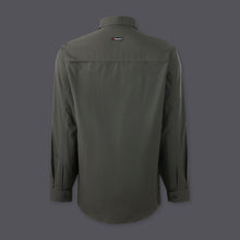 Load image into Gallery viewer, KingGee Men&#39;s Workcool Vetented Close Front Long Sleeve Shirt - Green - Shirts
