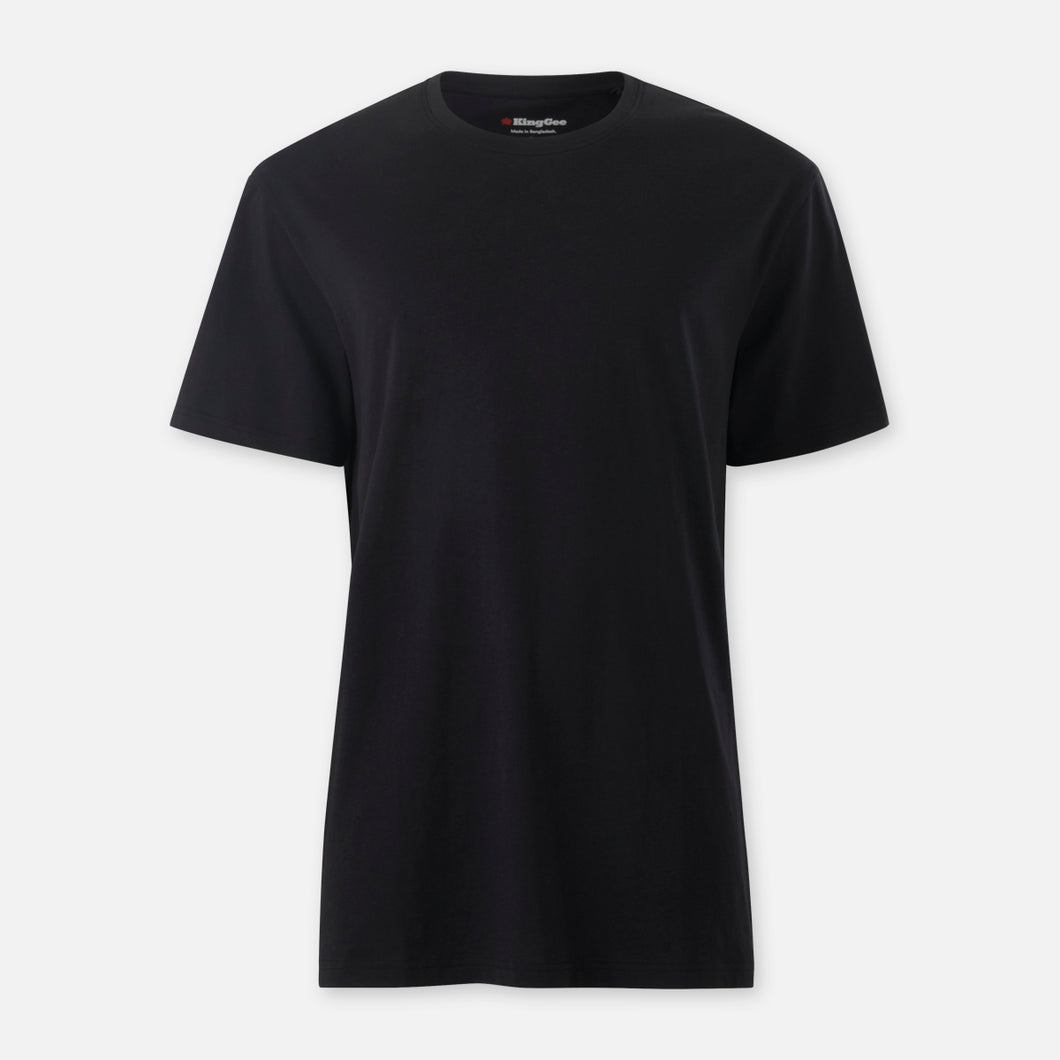 KingGee Men's Originals Aus Cotton T-Shirt - Black - Tees