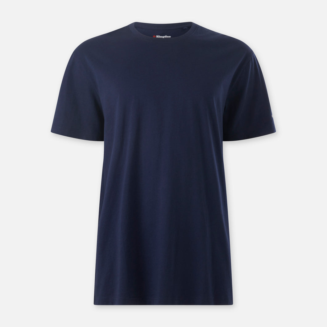 KingGee Men's Originals Aus Cotton T-Shirt - Navy - Tees