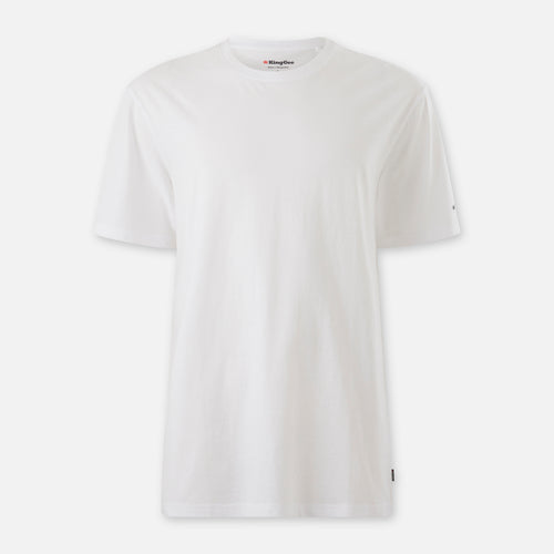 KingGee Men's Originals Aus Cotton T-Shirt - White - Tees