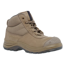 Load image into Gallery viewer, KingGee Women&#39;s Tradie Comfortmax Work Boots - Stone - Safety Footwear
