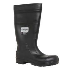 Load image into Gallery viewer, KingGee Men&#39;s Hydroguard Gumboot - Black - Safety
