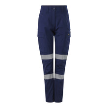 Load image into Gallery viewer, KingGee Women&#39;s Workcool Pro Reflective Bio Motion Pant - Navy - Pants
