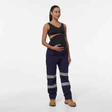 Load image into Gallery viewer, KingGee Women&#39;s Workcool Maternity Biomotion Pant - Navy - Pants
