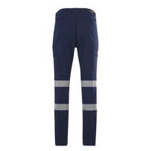 Load image into Gallery viewer, KingGee Women&#39;s Workcool Pro Reflective Bi Motion Pant Cuff - Navy - Pants
