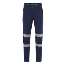 Load image into Gallery viewer, KingGee Women&#39;s Workcool Pro Reflective Bi Motion Pant Cuff - Navy - Pants
