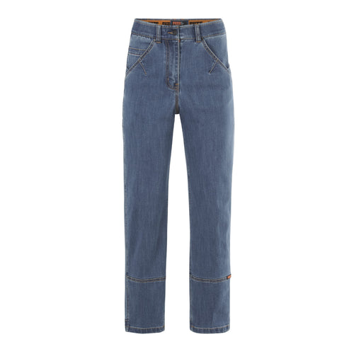 FUZE Women's Denim Pants - Retro Blue - Pants