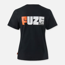 Load image into Gallery viewer, FUZE Women&#39;s T-Shirt - Black - Tees
