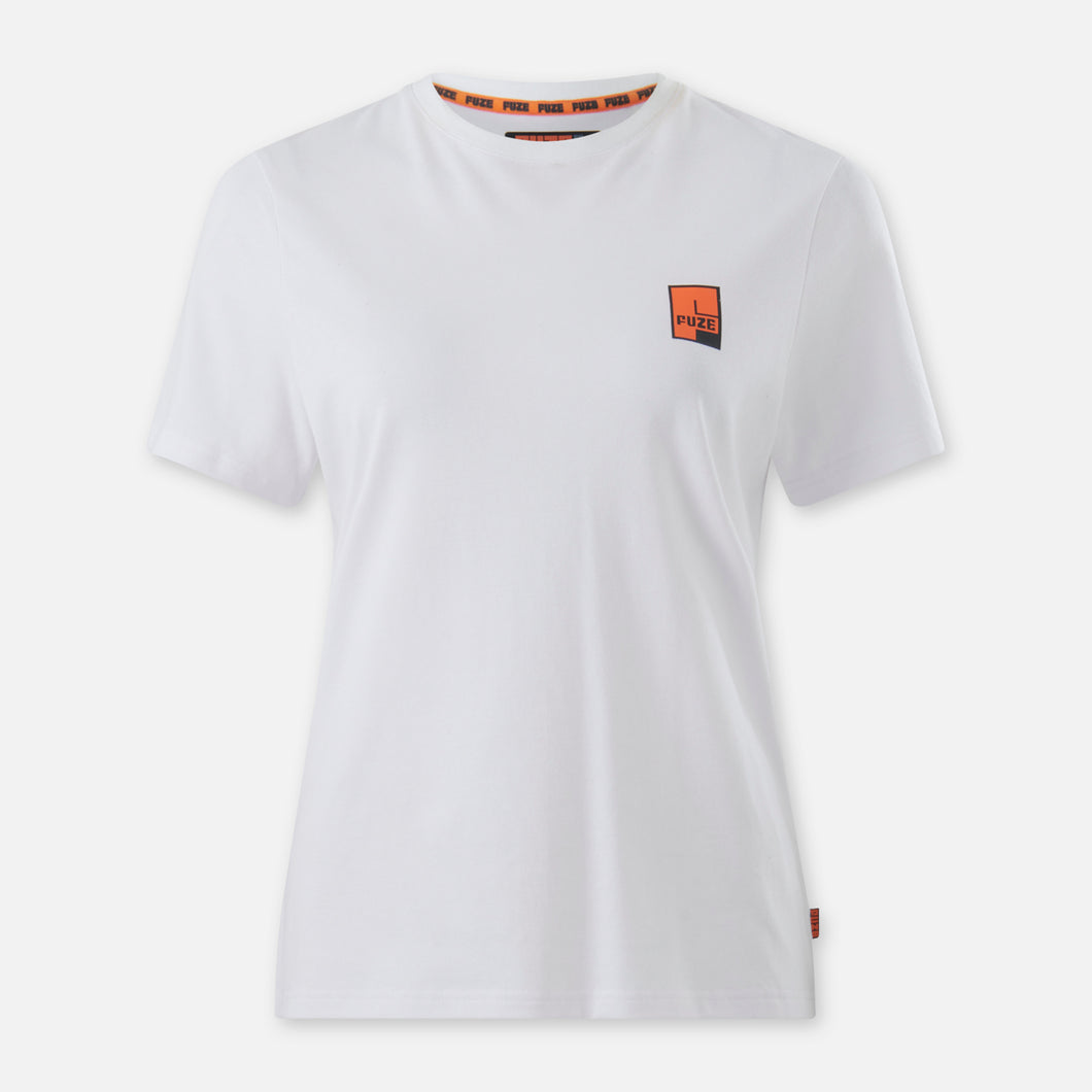 FUZE Women's T-Shirt - White - Tees