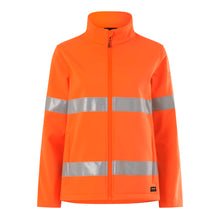 Load image into Gallery viewer, KingGee Women&#39;s Reflective Soft Shell Jacket - Orange - Jackets
