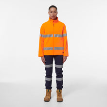 Load image into Gallery viewer, KingGee Women&#39;s Reflective Soft Shell Jacket - Orange - Jackets
