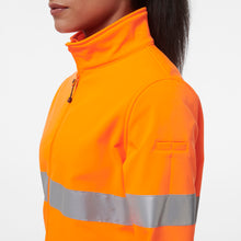 Load image into Gallery viewer, KingGee Women&#39;s Reflective Soft Shell Jacket - Orange - Jackets
