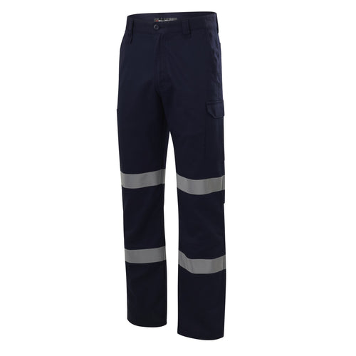 KingGee Men's Workcool Vented Cargo Pant Taped - Navy - Pants