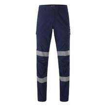 Load image into Gallery viewer, KingGee Men&#39;s Workcool Pro Reflective Bio Motion Cuff Pant - Navy - Pants
