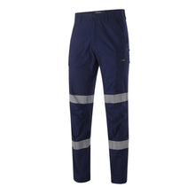 Load image into Gallery viewer, KingGee Men&#39;s Workcool Pro Reflective Bio Motion Cuff Pant - Navy - Pants
