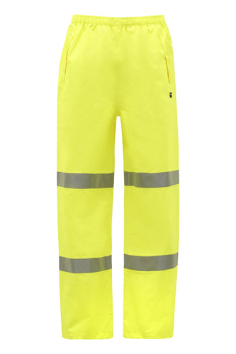 KingGee Men's Wet Weather Reflective Pant - Yellow - Pants