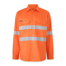 Load image into Gallery viewer, KingGee Men's Originals Hi-Vis Taped L/S Shirt - Orange
