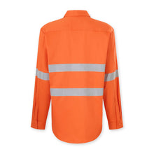 Load image into Gallery viewer, KingGee Men's Originals Hi-Vis Taped L/S Shirt - Orange
