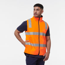 Load image into Gallery viewer, KingGee Men&#39;s Reflective Insulated Vest - Orange/Navy - Vests
