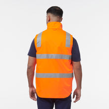 Load image into Gallery viewer, KingGee Men&#39;s Reflective Insulated Vest - Orange/Navy - Vests
