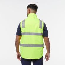 Load image into Gallery viewer, KingGee Men&#39;s Reflective Insulated Vest - Yellow/Navy - Vests
