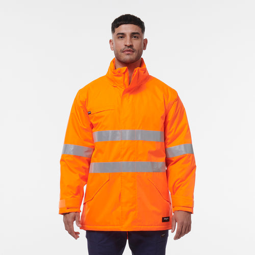 KingGee Men's Reflective Insulated Jacket - Orange - Jackets