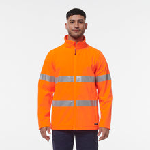 Load image into Gallery viewer, KingGee Men&#39;s Reflective Softshell Jacket - Orange - Jackets
